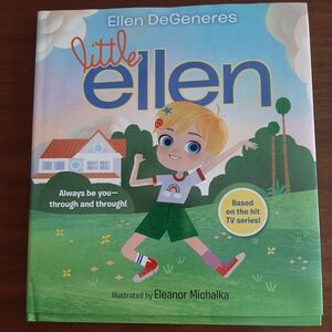 Ellen DeGeneres 'Little Ellen' Book - Green and Blue Cover